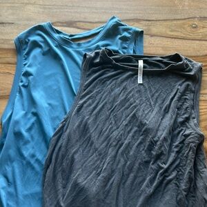 Two Fabletics tank tops